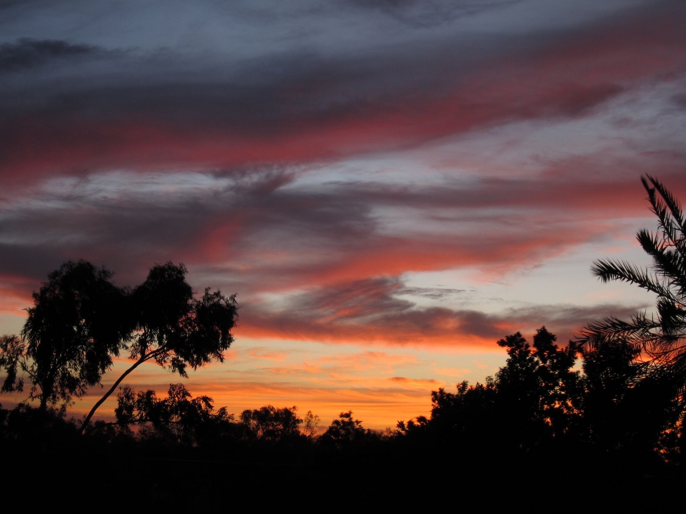 Sunset over Lyndon Homestead - taken on a fieldtrip in August 2009 to Emu Creek, Towera and Lyndon stations.